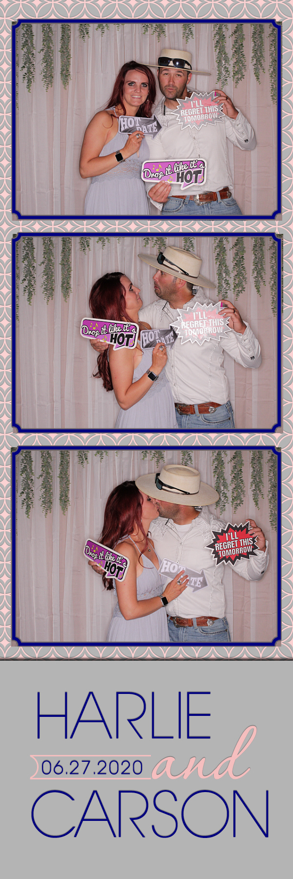Carson and Harlie's Wedding | View more photos from the event at gallery.photoboothbillings.com/u/PhotoBoothBillings/Carson-and-Harlies-Wedding